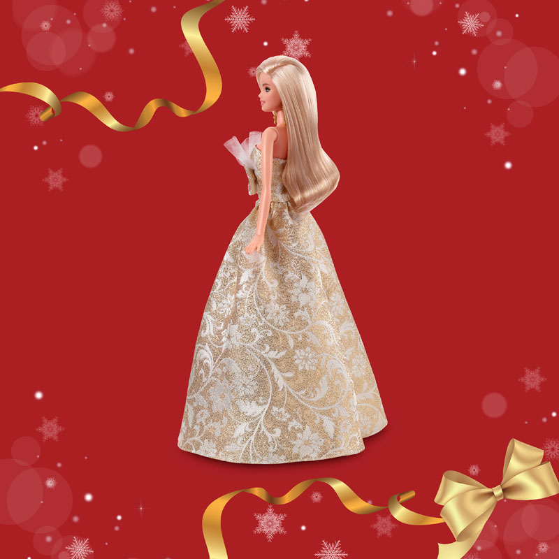 Mattel Barbie Holiday Ξανθιά JBH95