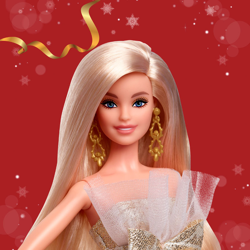 Mattel Barbie Holiday Ξανθιά JBH95