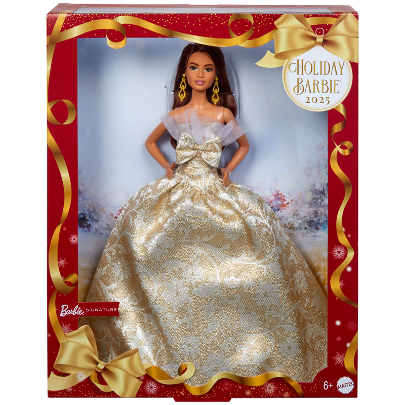 Mattel Barbie Holiday Brunette JBH97