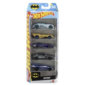Mattel Hot Wheels Αυτοκινητάκια M Σετ Των 5 Batman