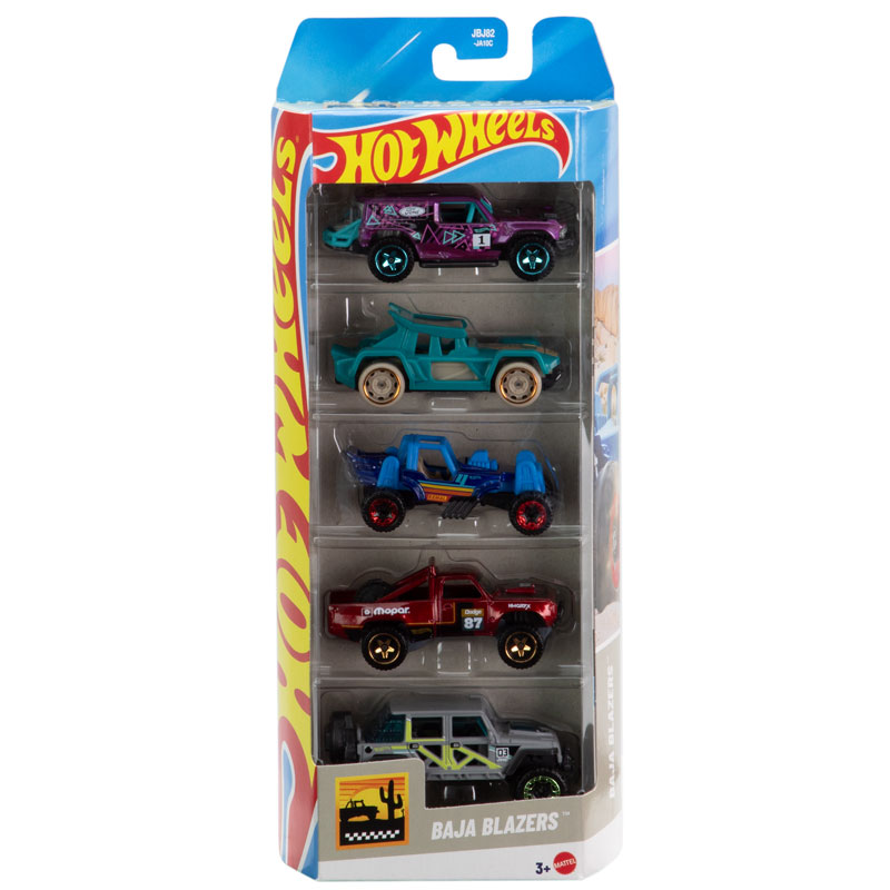 Mattel Hot Wheels Αυτοκινητάκια Σετ Των 5 Baja Blazers