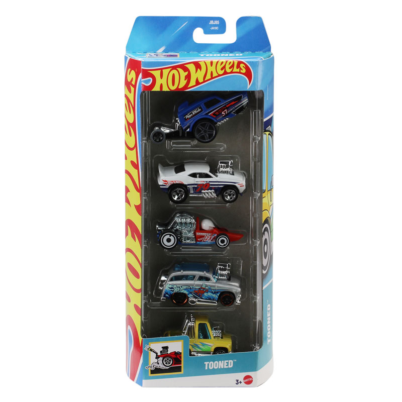 Mattel Hot Wheels Αυτοκινητάκια Σετ Των 5 Tooned