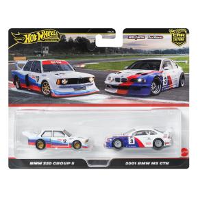 Mattel Hot Wheels Premium Αυτοκινητάκια Σετ R - BMW 320 Group 5 & 2001 BMW M3 GTR
