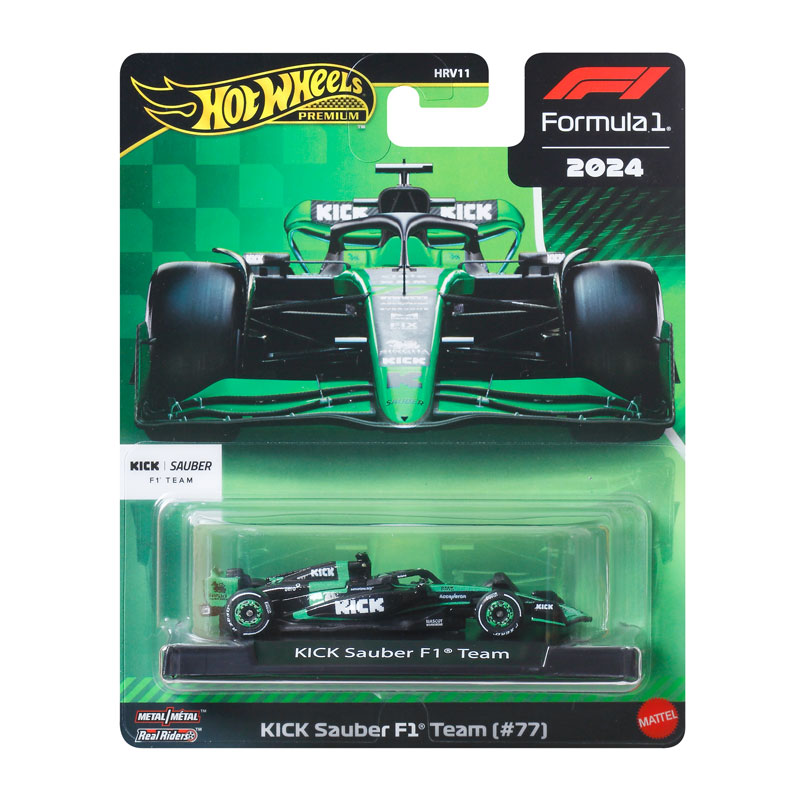 Mattel Hot Wheels Συλλεκτικό Αυτοκινητάκι F1 2024 G Kick Sauber F1 Team #77