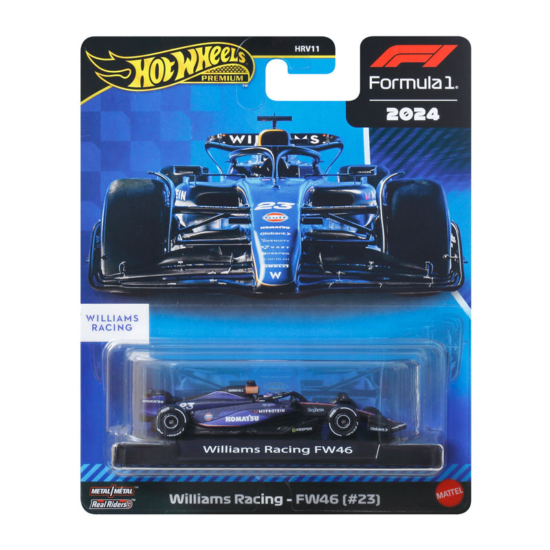 Mattel Hot Wheels Συλλεκτικό Αυτοκινητάκι F1 2024 G Williams Racing FW46 #23