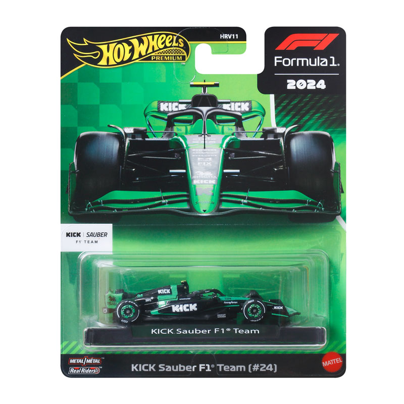 Mattel Hot Wheels Συλλεκτικό Αυτοκινητάκι F1 2024 G Kick Sauber F1 Team #24