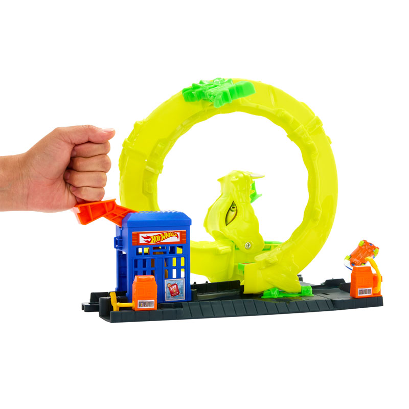 Mattel Hot Wheels® Πίστες City Snake Spiral Attack