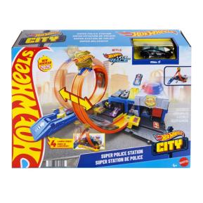 Mattel Hot Wheels City Super Αστυνομικό Τμήμα JBM71