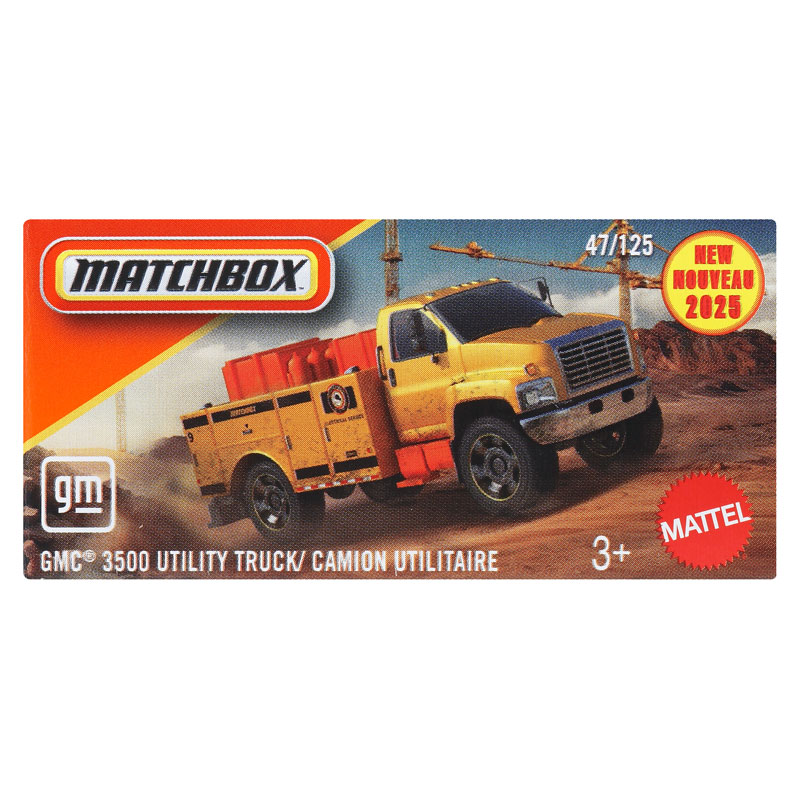 Mattel Matchbox Αυτοκινητάκι F GMC 3500 Utility Truck