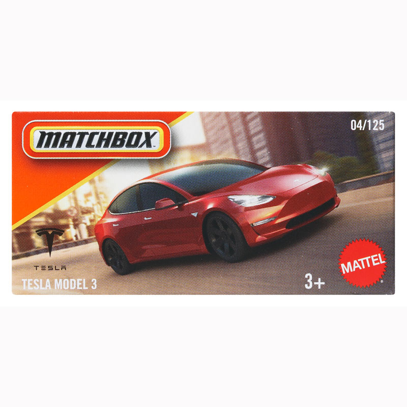 Mattel Matchbox Αυτοκινητάκι Tesla Model 3