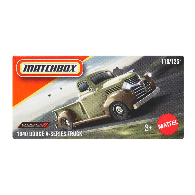 Mattel Matchbox Αυτοκινητάκι K 1940 Dodge V-Series Truck