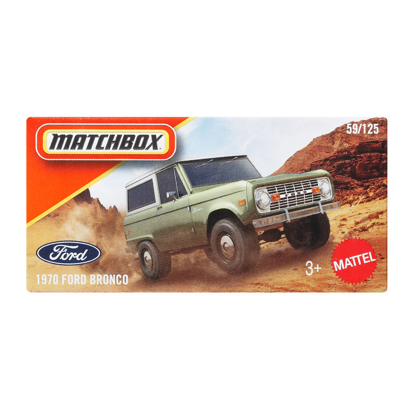 Mattel Matchbox Αυτοκινητάκι K 1970 Ford Bronco