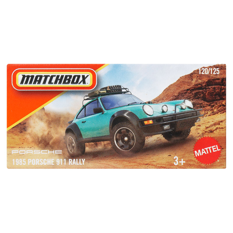 Mattel Matchbox Αυτοκινητάκι R1985 Porsche 911 Rally