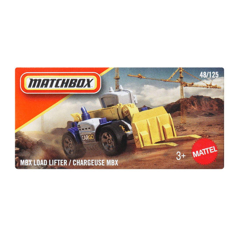 Mattel Matchbox Αυτοκινητάκι K MBX Load Lifter / Chargeuse MBX
