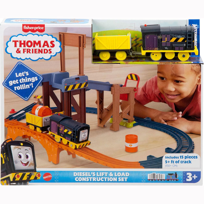 Fisher Price Thomas The Train Tόμας - Πίστα Παράδοσης Φορτίων Με Τον Diesel JBW20