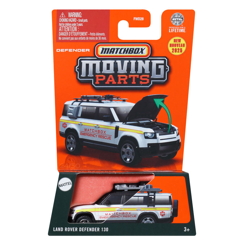 Mattel Matchbox Αυτοκινητάκι D Land Rover Defender 130