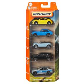 Mattel Matchbox Αυτοκινητάκια - Σετ Των 5 D- Autobahn Express VI