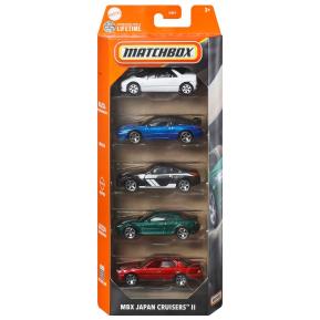 Mattel Matchbox Αυτοκινητάκια - Σετ Των 5 D- MBX Japan Cruisers II