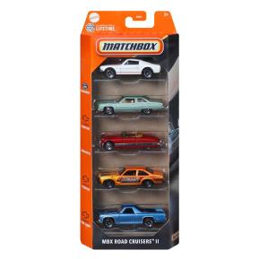 Mattel Matchbox Αυτοκινητάκια - Σετ Των 5 D- MBX Road Cruisers II