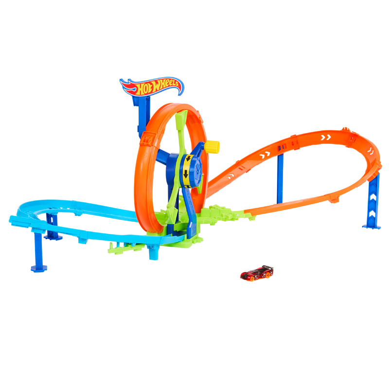 Mattel Hot Wheels® Rapid Launch & Loop™ - Πίστα Γρήγορης Εκκίνησης με Λουπ JBX65