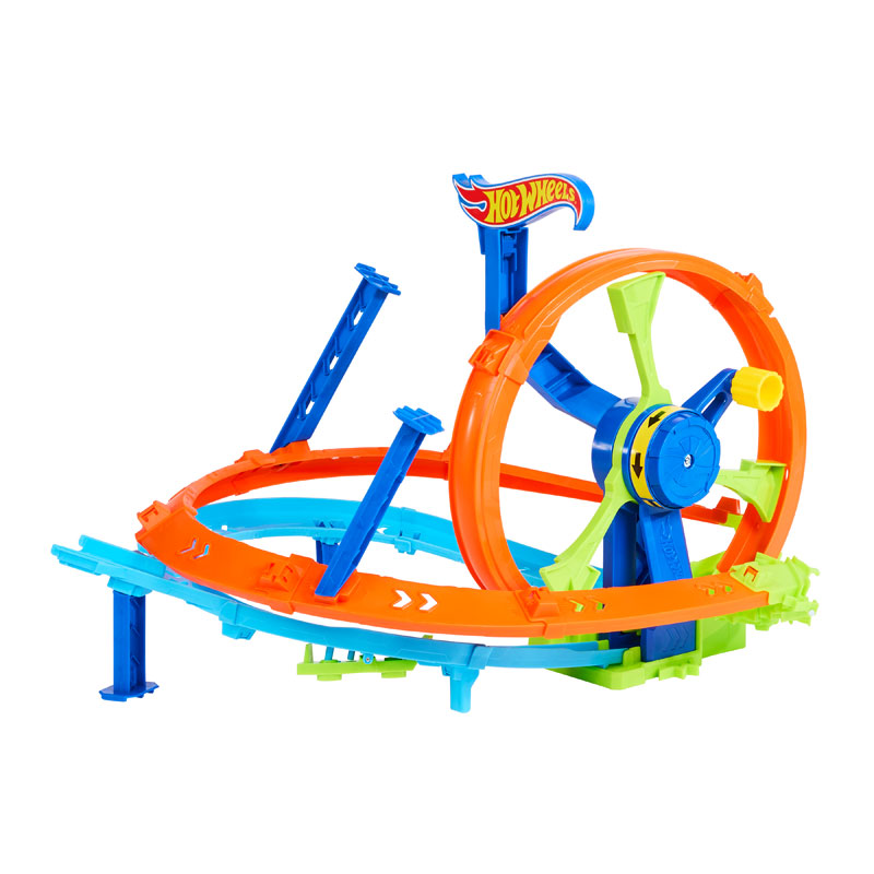 Mattel Hot Wheels® Rapid Launch & Loop™ - Πίστα Γρήγορης Εκκίνησης με Λουπ JBX65