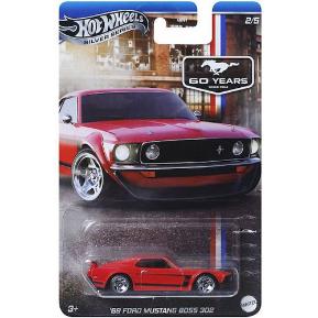 Mattel Hot Wheels Συλλεκτικά Αυτοκινητάκια 60 years Silver Series 69 Ford Mustang Boss 302 2/5