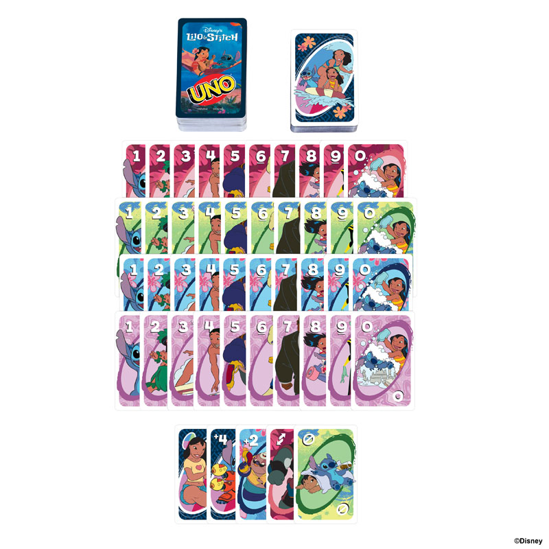 Mattel Uno Lilo & Stitch JCC10