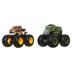Mattel Hot Wheels Monster Trucks HW Demolition Doubles-Tyrannosaurus Rex vs Triceratops