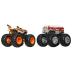Mattel Hot Wheels Monster Trucks HW Demolition Doubles-HW Tiger Shark vs HW 5 Alarm JCC76