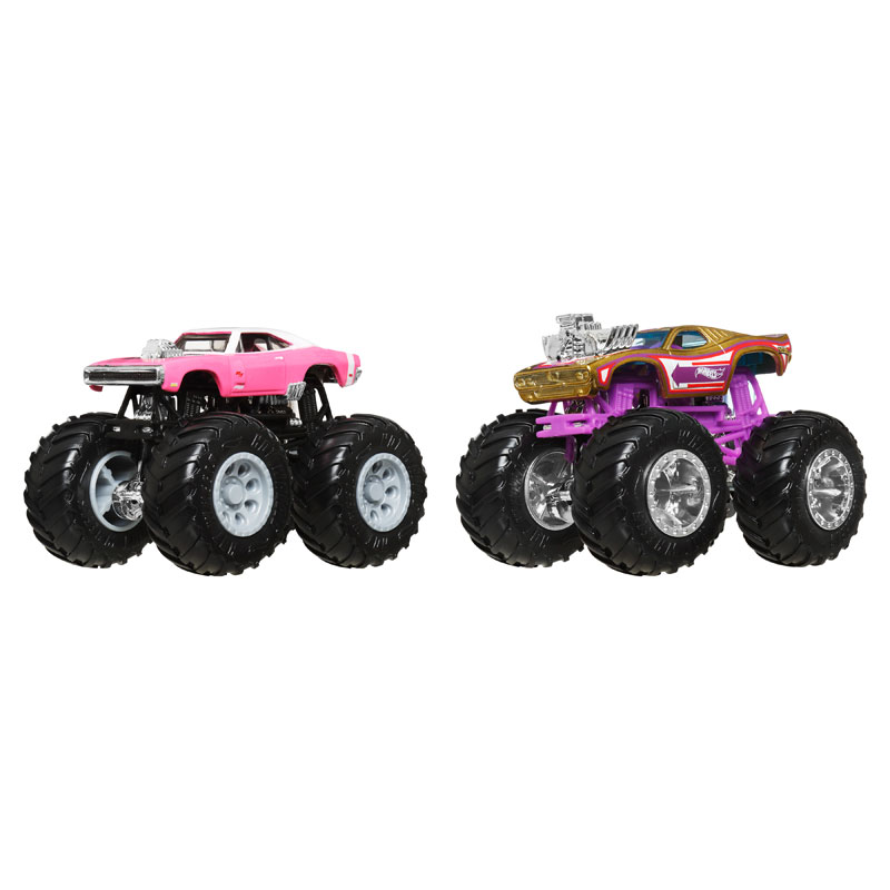 Mattel Hot Wheels Monster Trucks HW Demolition Doubles - Dodge Charger vs Rodger Dodger