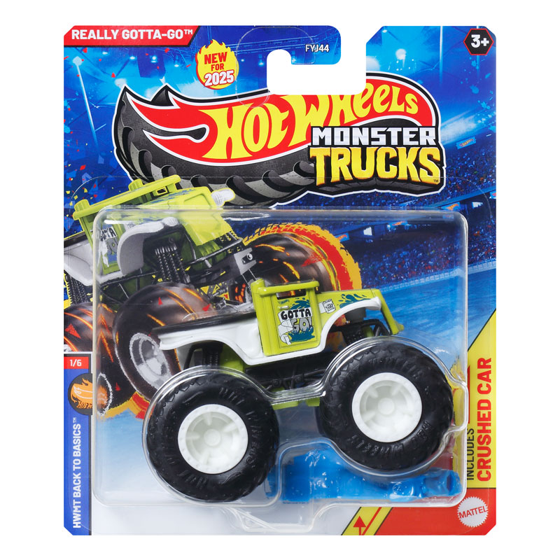Mattel Hot Wheels Οχήματα Monster Trucks E Really Goota-Go