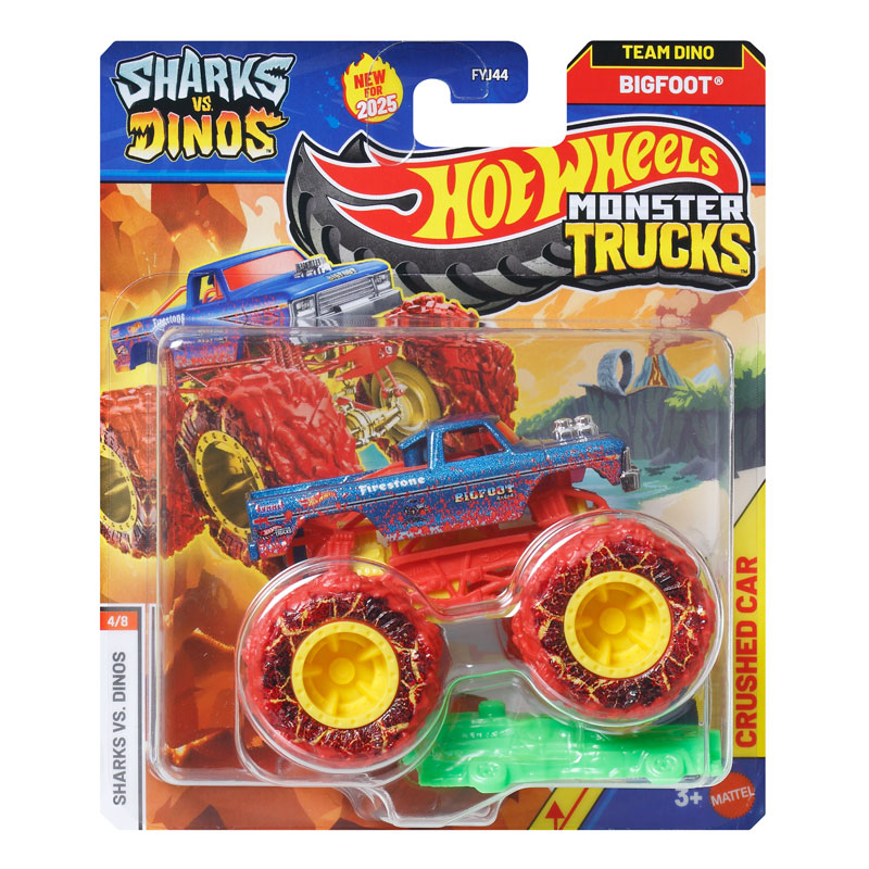 Mattel Hot Wheels Monster Trucks J BIGFOOT® Όχημα