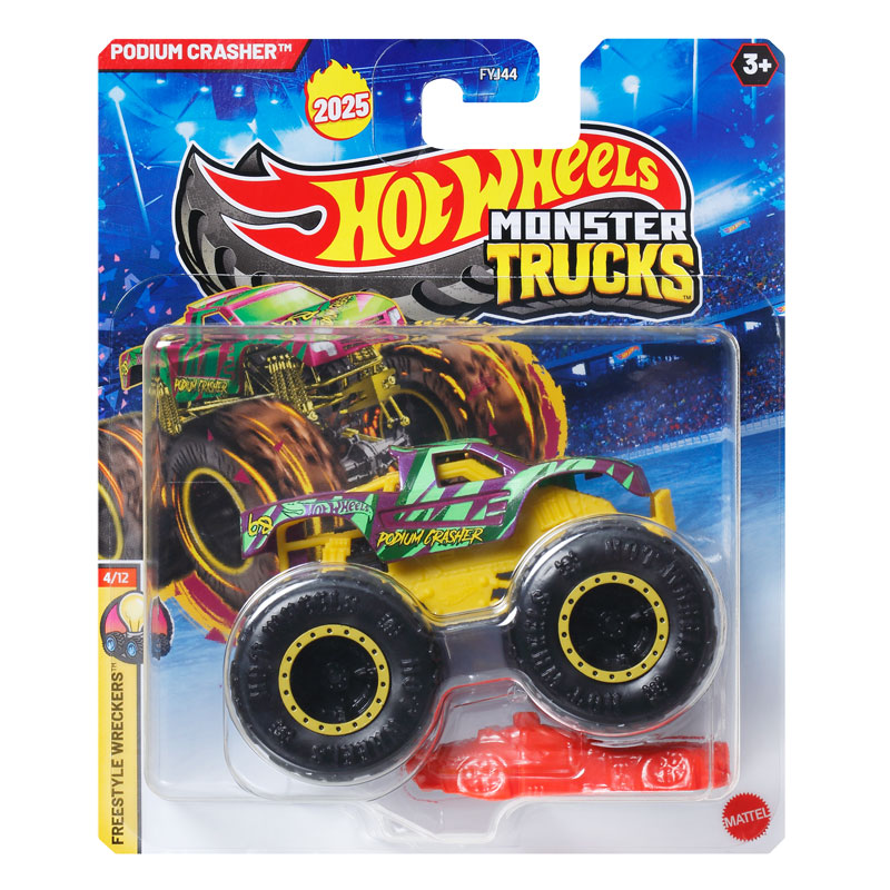 Mattel Hot Wheels Monster Trucks J PODIUM CRASHER™ Όχημα