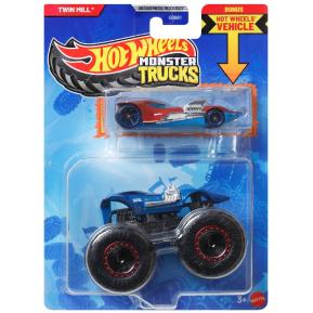 Mattel's Hot Wheels Metal Monster Truck  R- Twin Mill