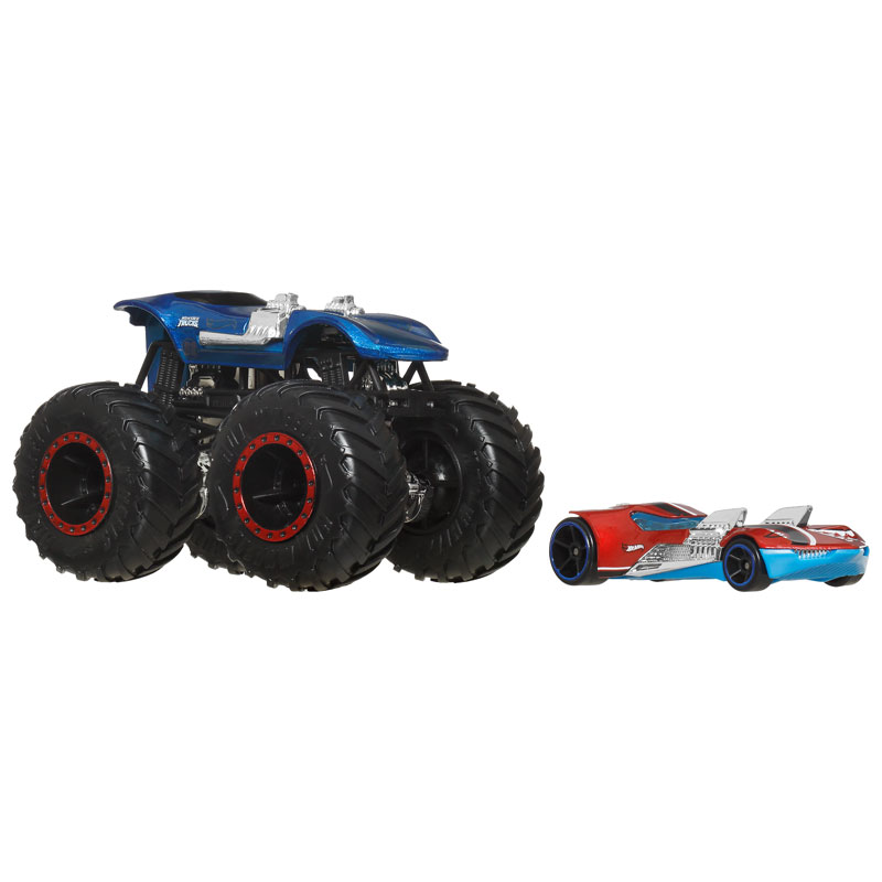 Mattel's Hot Wheels Metal Monster Truck  R- Twin Mill