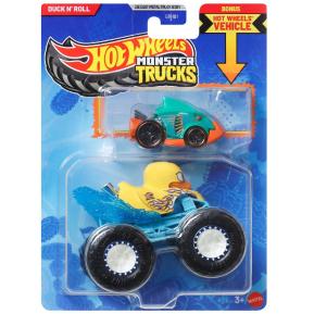 Mattel's Hot Wheels Metal Monster Truck R- Duck N' Roll