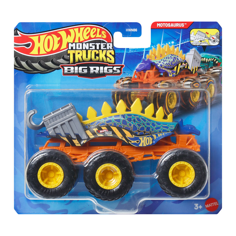 Mattel Hot Wheels Νταλίκα Monster Trucks 1:64 J Motosaurus