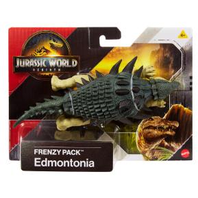 Mattel Jurassic World Rebirth Νέος Δεινόσαυρος με κινούμενα μέλη Edmontonia
