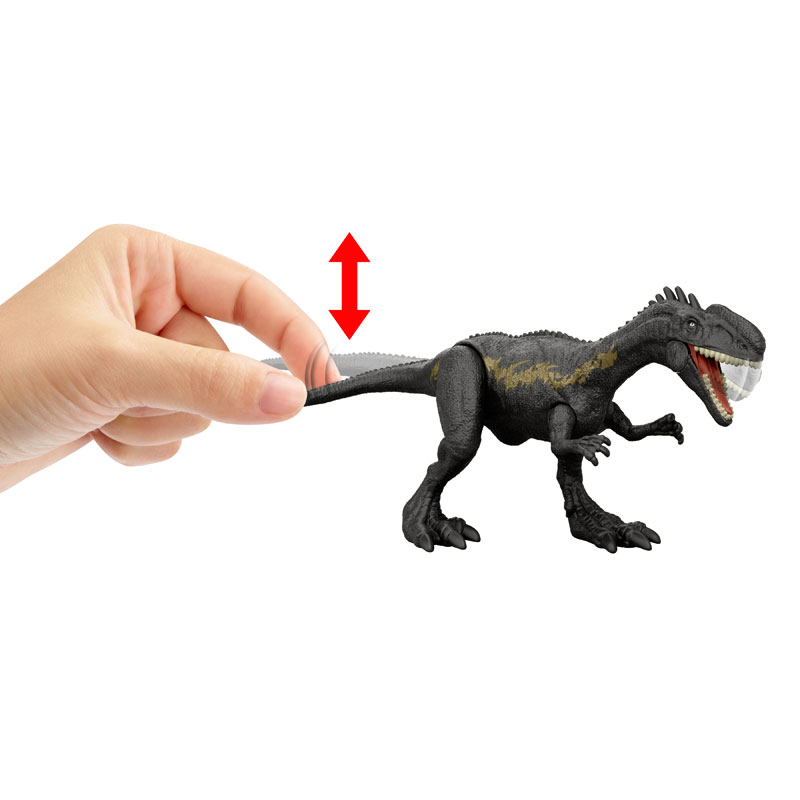 Mattel Jurassic World Rebirth Strike Attack Νέος Δεινόσαυρος με σπαστά μέλη Monolophosaurus