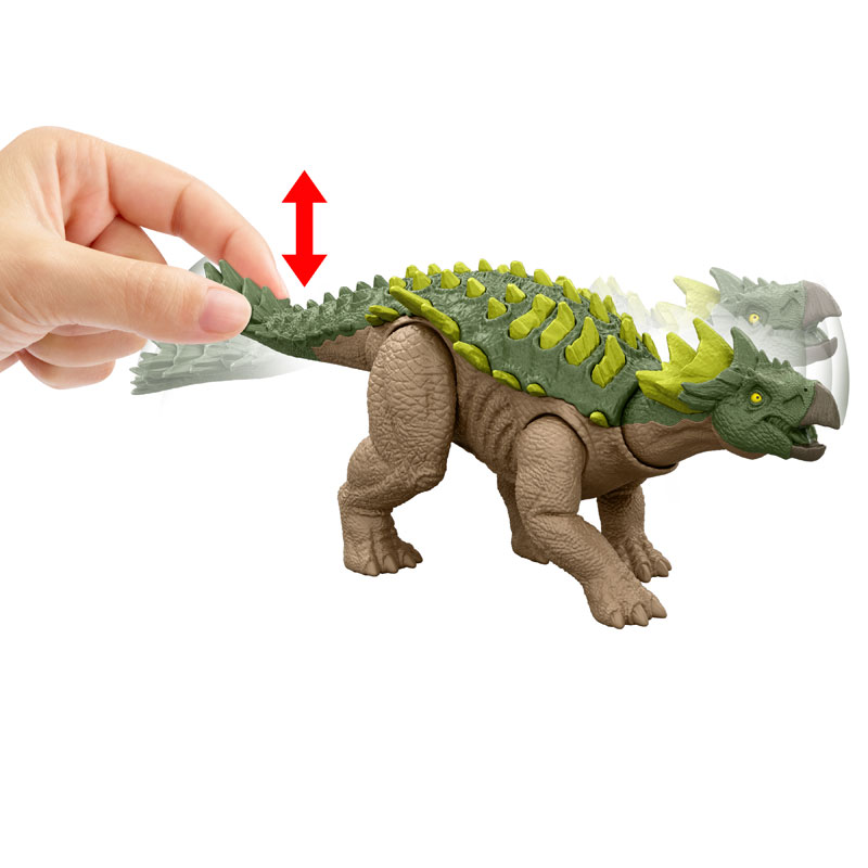Mattel Jurassic World Rebirth Strike Attack Νέος Δεινόσαυρος με σπαστά μέλη Yuxisaurus
