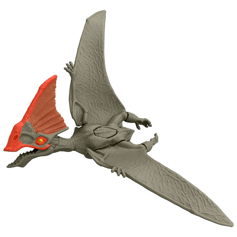 Mattel Jurassic World Rebirth Strike Attack Νέος Δεινόσαυρος με σπαστά μέλη Tapejara
