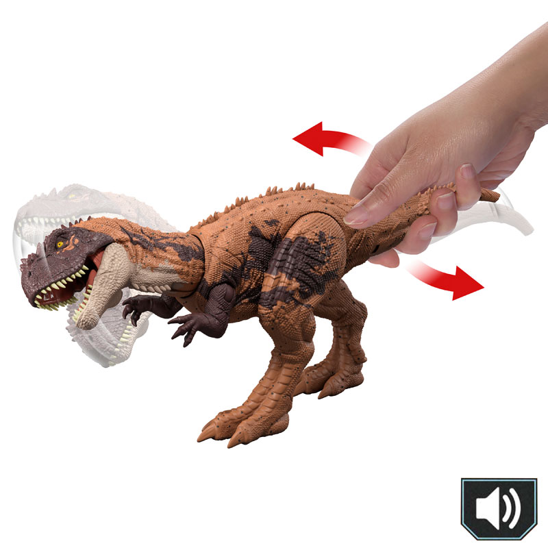 Mattel Jurassic World F Δεινόσαυροι με κινούμενα μέλη, λειτουργία επίθεσης, ήχους Kryptops