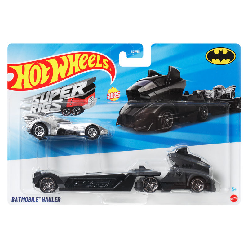 Mattel Hot Wheels Σούπερ Νταλίκα Batmobile Hauler