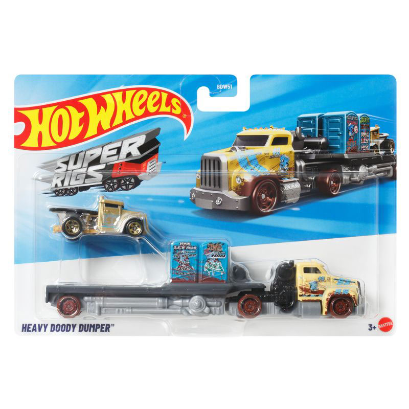 Mattel Hot Wheels Σούπερ Νταλίκα Heavy Doody Dumper