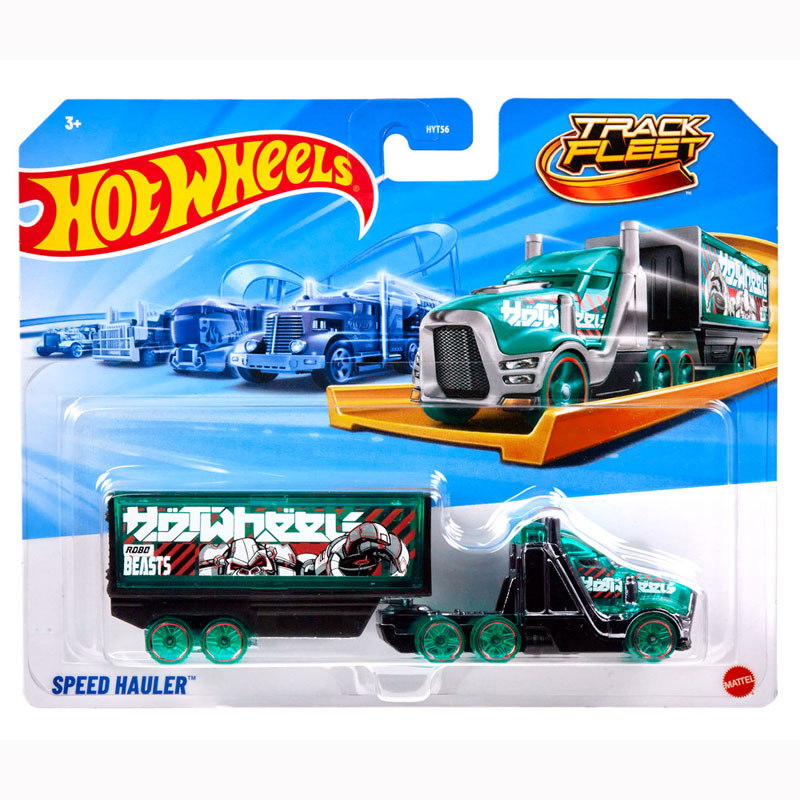 Mattel Hot Wheels Νέες Νταλίκες Track Fleet F - Speed Hauler JCM66