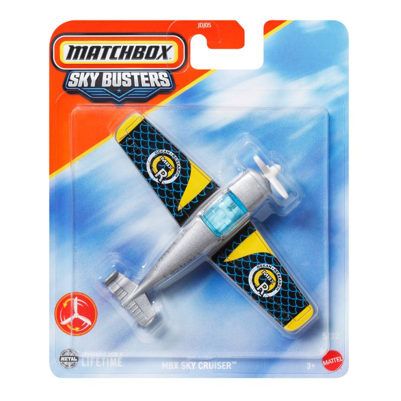 Mattel Matchbox Αεροπλανάκι B MBX Sky Cruiser