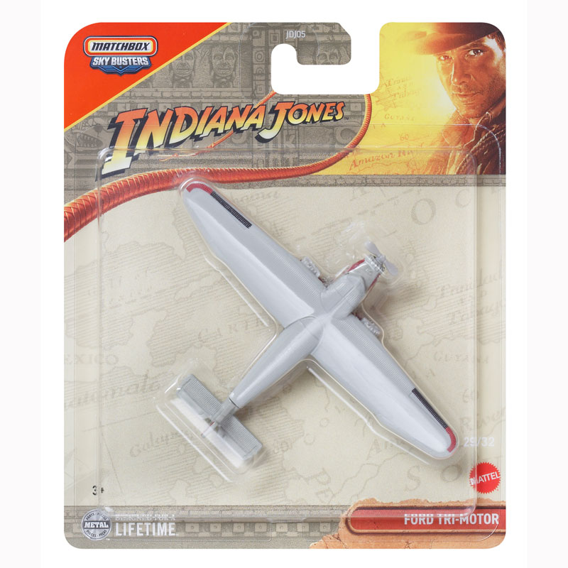 Mattel Matchbox Αεροπλανάκι C Indiana Jones Ford Tri-Motor