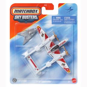 Mattel Matchbox Αεροπλανάκι C P-38 Lightning