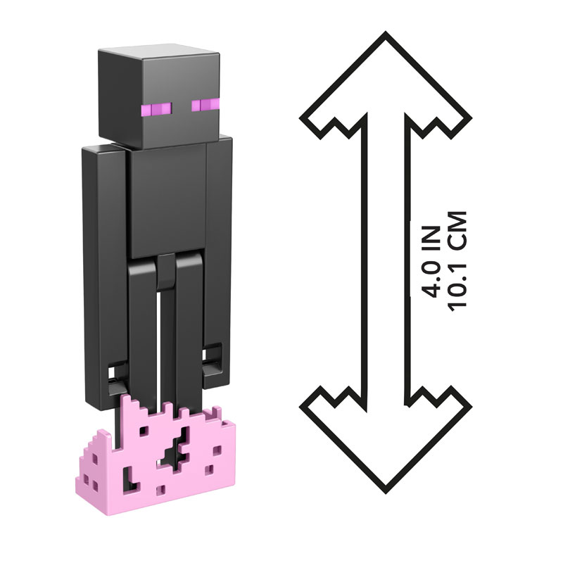 Mattel Minecraft S Φιγούρα 8cm Enderman
