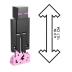 Mattel Minecraft S Φιγούρα 8cm Enderman